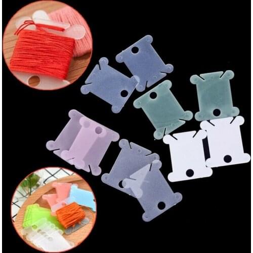 Embroidery Floss Craft Diy Stitch Storage Holder Thread Bobbin Cross 100X/set