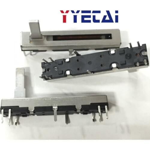 1PCS 4.5 cm sliding potentiometer single B10K with midpoint EWANK1C15B14 volume fader DD