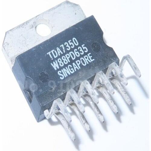 1pcs/lot TDA7350 SIP11 ZIP11 audio amplifier In Stock