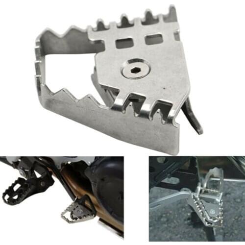 1pc Motorcycle Brake Lever Footrest Pedal Extension Accessories For BMW ADV R1200GS LC F800GS F700GS