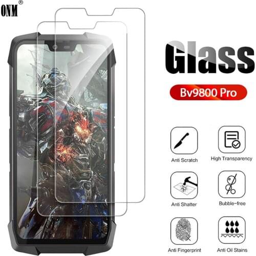 2Pcs Tempered Glass For Blackview BV9800 Pro Screen Protector Blackview BV9800 Pro Protective Glass Film