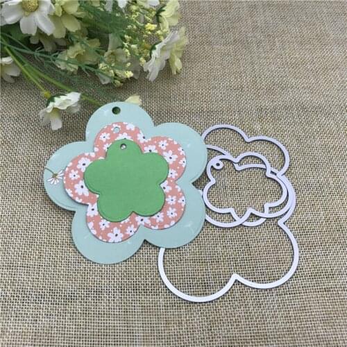 3pc Plum blossom FlowerMetal Cutting die keychain shaker Heart Paper Key Chain Scrapbook Paper Craft Card Punch Art Knife Cutter