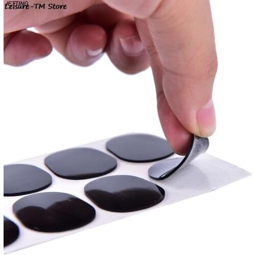 8pcs Alto Black Rubber Saxophone Sax Blowing Mouthpiece Pads Patches Rubber Cushions Saxophone pad Durable 0.8mm