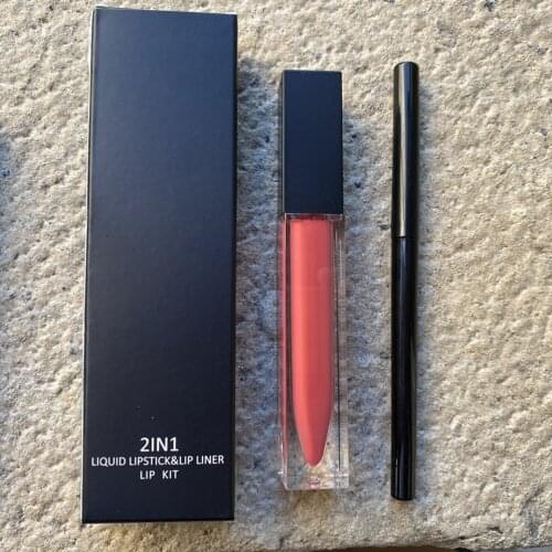 Lip Gloss and Lip Liner Combo Set Private Label Cosmetics Wholesale Lip Gloss