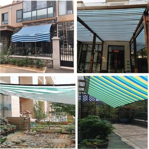 Color Sun Shelter Canopy Sun Shade Sail Home Garden Awnings Outdoor Protection Covers Square Patio Glass House Customized Size
