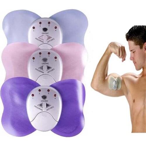 Electric body massager Losing Weight Slimming Butterfly Massager Electronic Body Arm Leg chest Muscle Health care beauty Massage