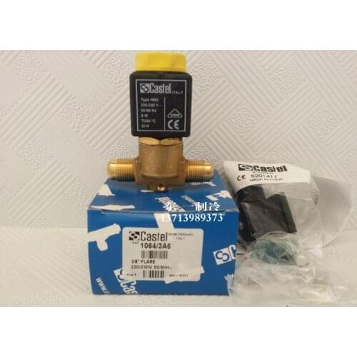 Castel Castel solenoid valve refrigerator solenoid valve heat pump solenoid valve cold storage solenoid valve 1064 3A6