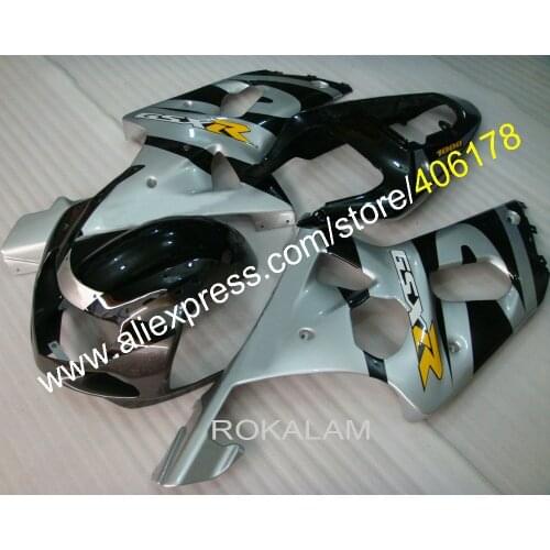 GSXR1000 00-02 Body Kit For Suzuki GSX-R1000 2000-2002 Black Grey Sport Motorcycle Fairing (Injection Molding)