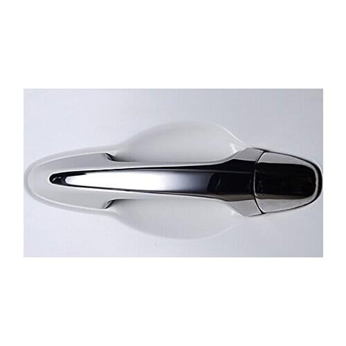 Chromium Styling ABS Chrome Door Handle Covers Trims For Toyota RAV4 2013-2017