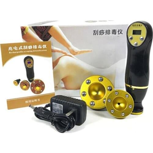 Negative pressure scrapping instrument sha artifact rechargeable electric absorption lymph drainage dredge meridian thin body of