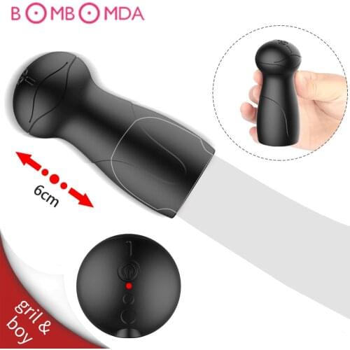 Blowjob Male Masturbator Penis Vibrator Sex Toys For Men Automatic Oral Climax Sex Glans Stimulate Penis Sleeve Enhancement