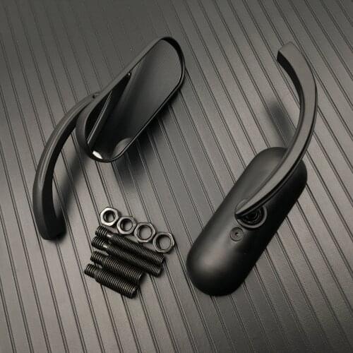 1 Pair 8mm 10mm Motorcycle Rear View Side Mirrors For Harley Davidson Low Rider V-Rod Superglide Electra Glide Rearview Mirrors