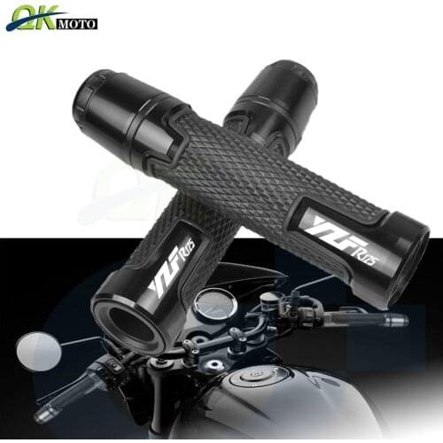 Motorcycle Accessorie 7/8'' 22mm CNC Aluminum Handlebar Hand Grip and Bar Grip End Slider Cap Plug For Yamaha yzf r125 YZF R125