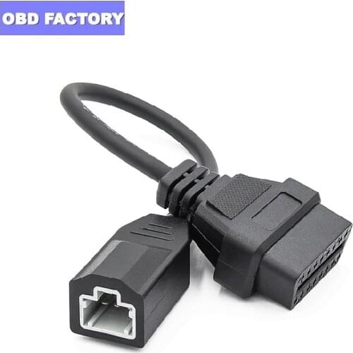 OBD OBD2 Car Diagnostic Cable Connector For Honda 3PIN to 16PIN Lead Cable OBD1 to OBD2 For Honda 3 PIN Auto Cable Free Shipping
