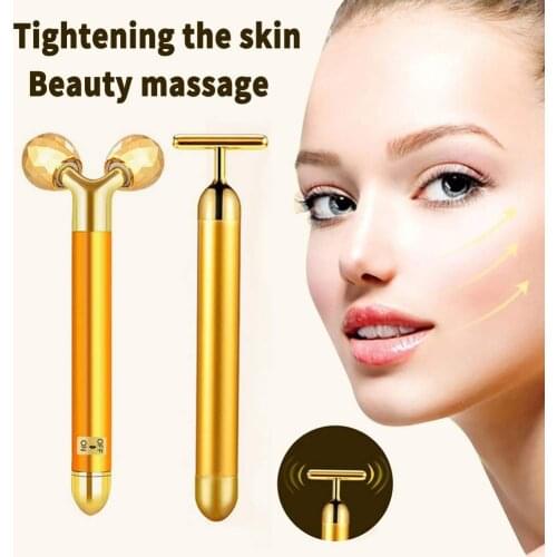 3D Massager Roller face Lifting Shape 360 ​​Rotate massage instrument lift wrinkle remover Face Full Body 2in1Skin Care Tools
