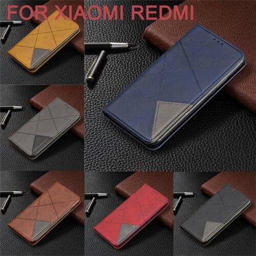 Luxury Leather Flip wallet Case For Xiaomi Redmi 7 7A 8 8A 8T 9 9T 10X Note 7 8 9 Pro 9S Max Case Shockrpoof Soft Stand Cover