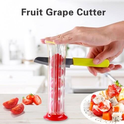Grape Cutter Small Tomatoes Cutter Kitchen Accessories Pizza Fruit Splitter Slicer Cherry Tomato Slicers Kitchen Gadget 19NOV25