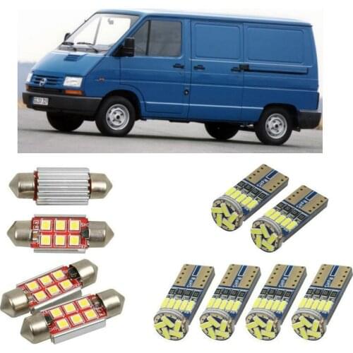 Interior led Car lights For Opel arena box tb tf arena combi a97 bus bulbs for cars License Plate Light 8pc