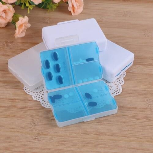 1PC 7 Day Mini Weekly Medicine Box Holder Storage Container Case Health Pill Cases OK 0536