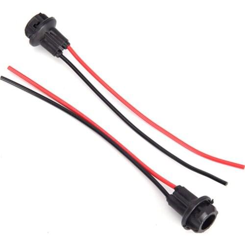 1pcs T10 W5W Car Wedge Light Bulb Socket Rubber Light Bulb Socket Lamp Holder Connector For Car Truck Boat