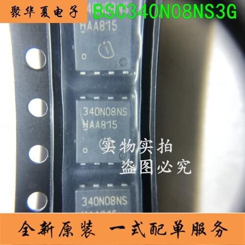 100% New&Original BSC340N08NS3G TDSON8 BSC340N08 Marking:340N08NS In Stock
