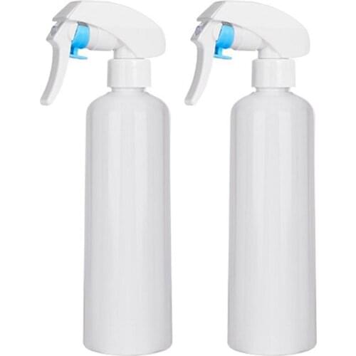 2PCS Spray Bottle 10.14oz Multiuse Plastic Mist Spray Bottle Water Spray Bottle Makeup Small Watering Can Spray Bottle
