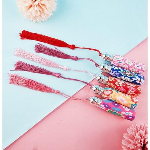 5PCS 10ml Glass Roll On Bottles Empty Polymer Clay Perfume Roller Bottle Essential Oil Vials Refillable Beauty Accessories