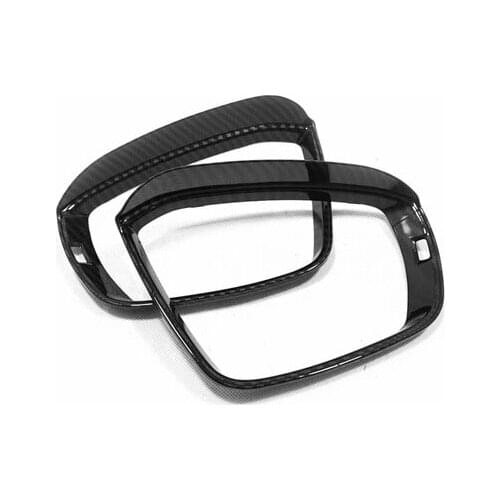 Car Styling Accessories For Volkswagen T-ROC TROC 2017 2018 2019 ABS Rearview Mirror Eyebrow Cover Decoration Sticker Trim 2pcs