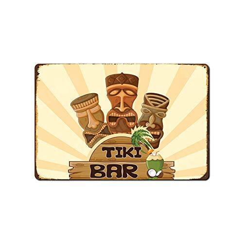 Welcome to Plaque Beach Bar Vintage Metal Tin Signs Bar Pub Cafe Home Decor Wall Art Stickers Tiki Bar Poster