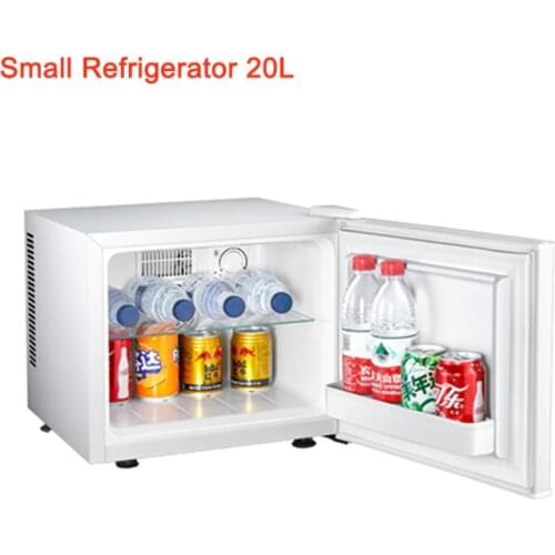 Refrigerator for Home Hotel Office Fresh Cabinet Air-cooled Single Door Small Refrigerator 20L Household Refrigerator 220V