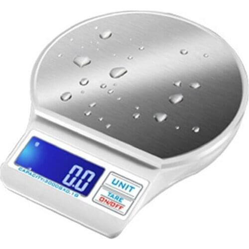 Multifunctional Waterproof Kitchen Scale 5kg LCD With Backlight Digital Electronic Scale Food Weighing Balance Gram Scale