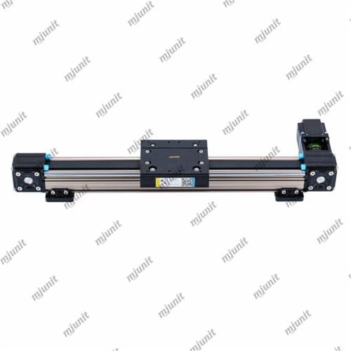 Mjunit MJ50 conveyor logistics Linear Rail Guide with long stroke length Linear Motion Guide Belt Linear Actuator Motorized Belt