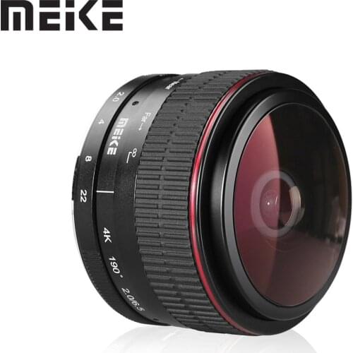 Meike 6.5mm f2.0 Ultra Wide Fisheye Lens APS-C for Olympus Panasonic Micro 4/3 M4/3 Mount EM1 EM5 EM10 GX7 GX9 Mirrorless Camera