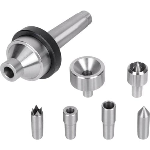 MT2 Wood Thimble 7-Piece Set Universally Used for Mt2 Woodworking Lathe Cnc Seiko