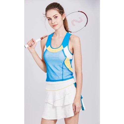 Raibaallu Clothes Tennis Skirts Golf Clothes Woman Blue Badminton Skirt Tennis Dress Girl Women Padel Cheerleading