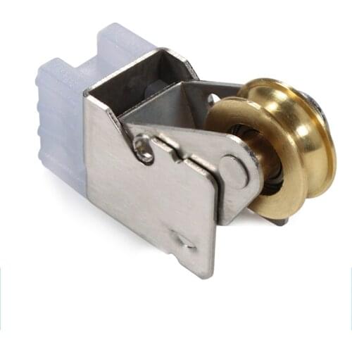 768 type window roller sliding door plastic steel window pulley Aluminum alloy windows brass wheel mute nylon roller hardware