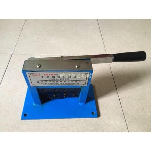 Manual Sealer Heavy Duty Aluminum Laminate Tube Crimping Sealing Machine