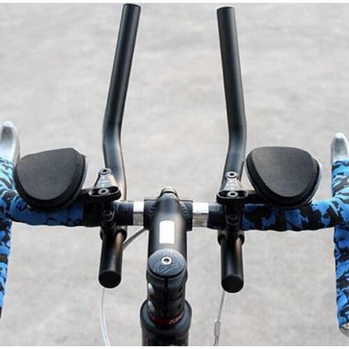 Bicycle Rest TT handlebar For Road Bikes Aero Position Clip On Triathlon Bars SEC88