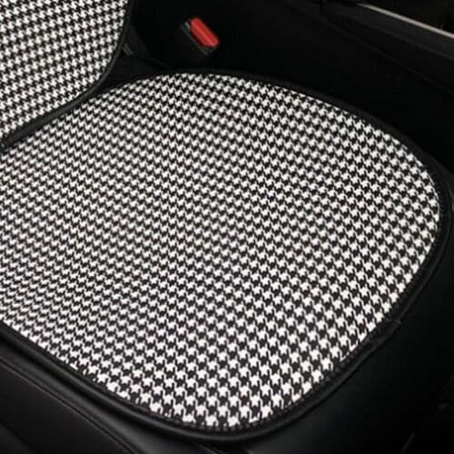 Universal Car Seat Cushion Four Seasons With Buckle Cushion Breathable Protector Mat Non-slip Auto Seat Cover Auto Accessories