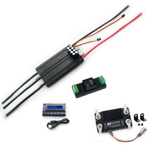In Stock! Maytech 300A ESC Speed Controller Waterpump Battery Switch For Boat brushless motor High Voltage Efoil Surfboard