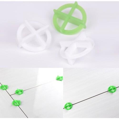 100pcs/lot 2.0mm White Tile Cross Wedge for Flooring Wall Tile carrelage Leveling System Leveler