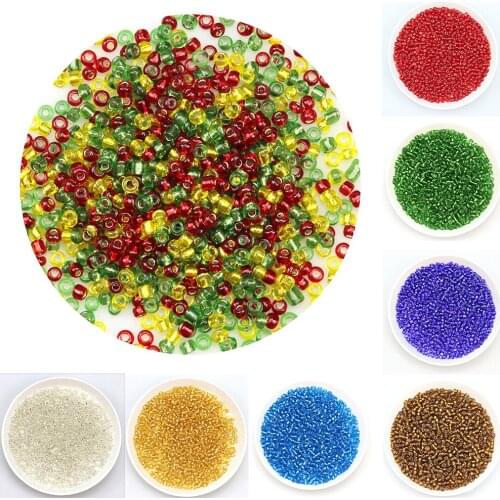 1000pcs/LOT2mm Charm Glass Czech Beads Bracelet Necklace Earrings Making DIY Making Handmade Accessories