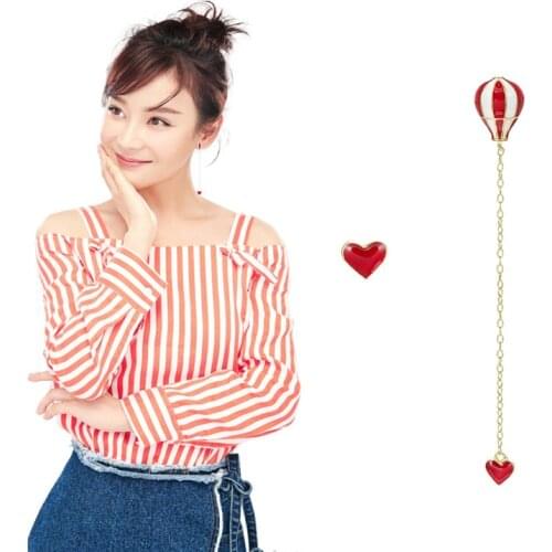2021 Hot Sale Irregular Heart Earrings Simple Tassel Temperament Exquisite Semale Sexy Earring Jewelry Gift Party Accessories
