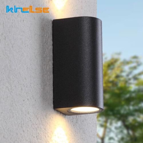 3W/6W Modern Aluminum LED Porch Lights Wall Sconce Fixture Outdoor Waterproof Lighting Garden Light Balcony Up Down Bracket Lamp