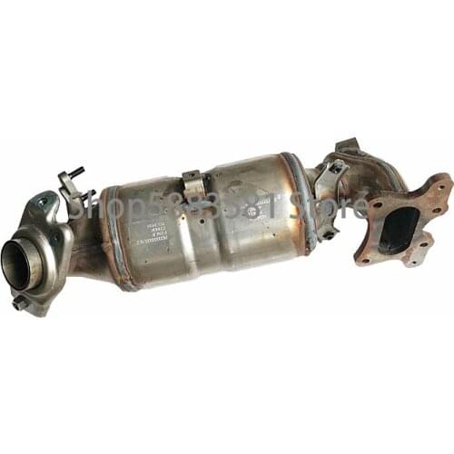 Car exhaust tail pipe tail throat hon dac rv three-way catalytic converter exhaust pipe purifier catalyst converter