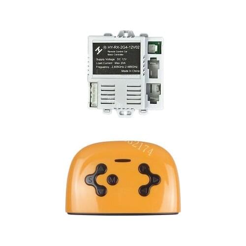 Childrens electric car receiver HY-RX-2G4-12V02 controller circuit board, baby car 12V controller remote control