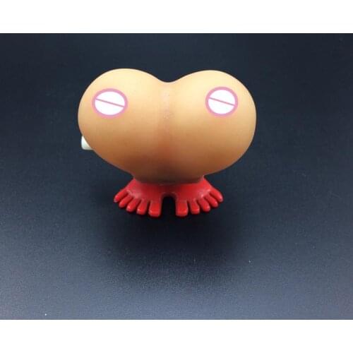1pcs 2021 Adult Spoof Toys Party Props Funny Prank Toys Funny Clockwork Jump People Bouncing Boobs Joke Tricky Gift