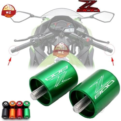 Para KAWASAKI Z800 Z 800 2013 2014 2015 2016 2017 18 accesorios de motocicleta CNC Manillar de aluminio control deslizante de MO