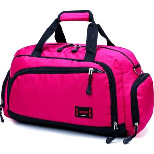 Men Travel Bag with Single Shoulder Strap Business Bag Duffel Bag Carry on Hanging Suitcase Clothing Men Women Handbag Totes