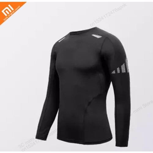 Xiaomi mijia xiaomi mens breathable and quick-drying long-sleeved tights moisture-absorbing and quick-drying mens sportswear